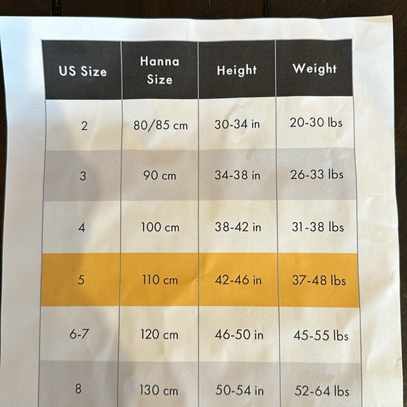 Hanna Andersson hooded winter ❄️ coat size 110 US (5) - Picture 7 of 7